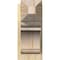 Ekena Millwork Olympic Rough Sawn Craftsman Outlooker, Douglas Fir, 8"W x 18"D x 18"H OUT08X18X18OLY04RDF - alternate 3